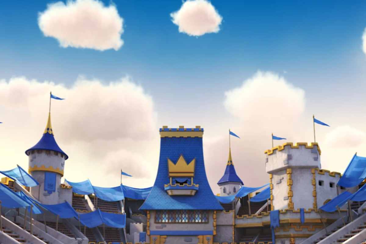 Il castello simbolo del gioco Clash Royale