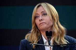 Giorgia Meloni preoccupata