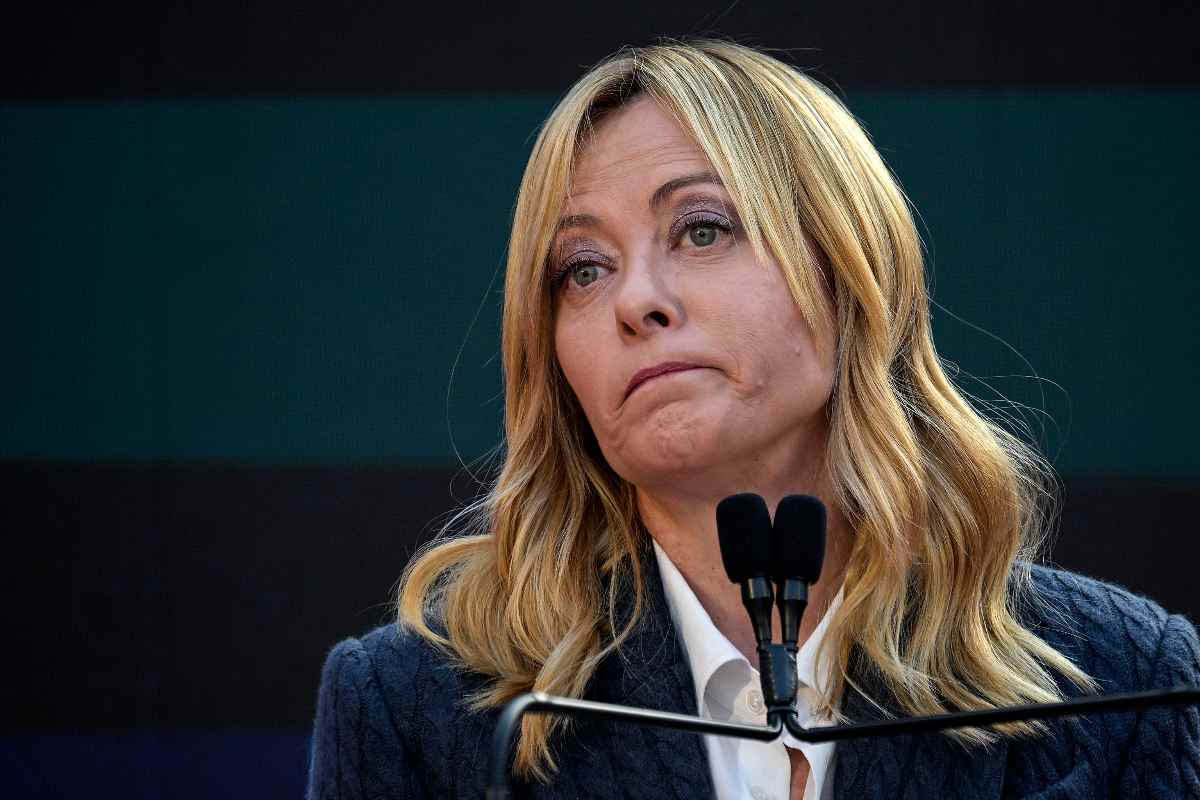 Giorgia Meloni preoccupata